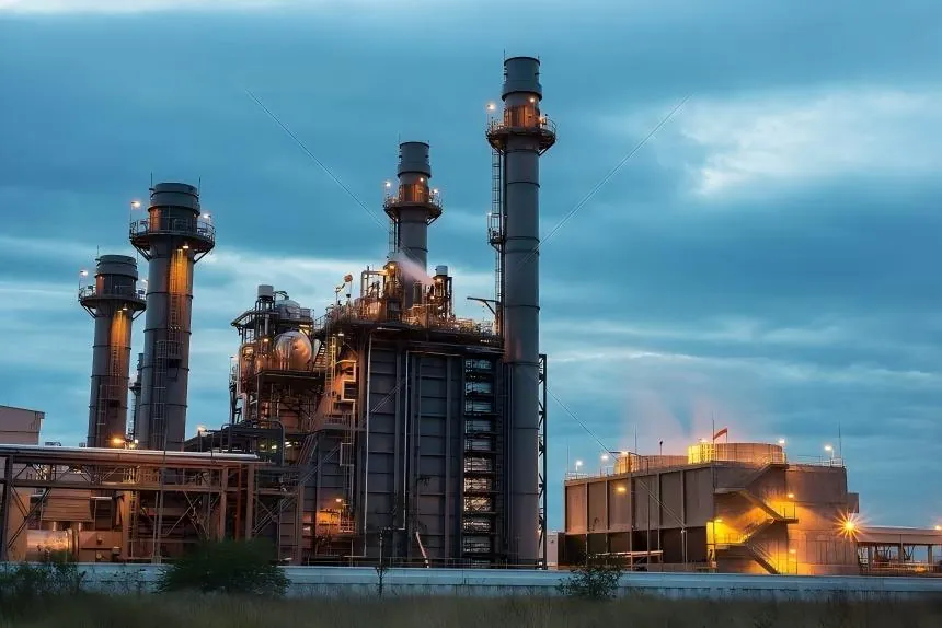 Chemical plant flange application — reactors and transfer piping